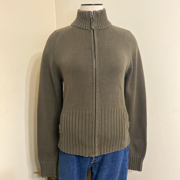 Ralph by Ralph Lauren Jackets & Blazers - Ralph Lauren Knit Sweater 100% Cotton Full-zip Cardigan Sz M